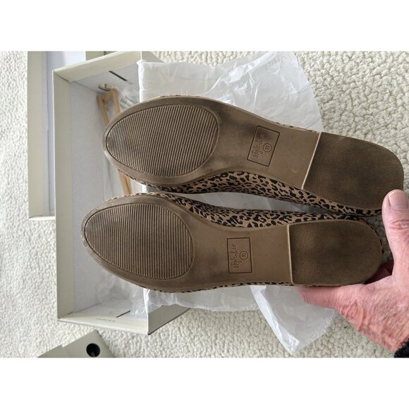 Style & Co Alysonn Leopard Faux Suede Flat Shoes Womens Size 10M - Picture 5 of 7